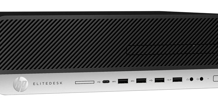HP PC EliteDesk 800 G5 SFF, Refurbished Grade A Repainted, i5-8500, 8/256GB SSD, DVD, FreeDOS